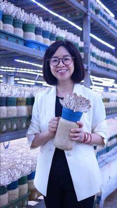深耕行業26年的“蘑菇姐姐” 讓“韶關食用菌”走進千家萬戶